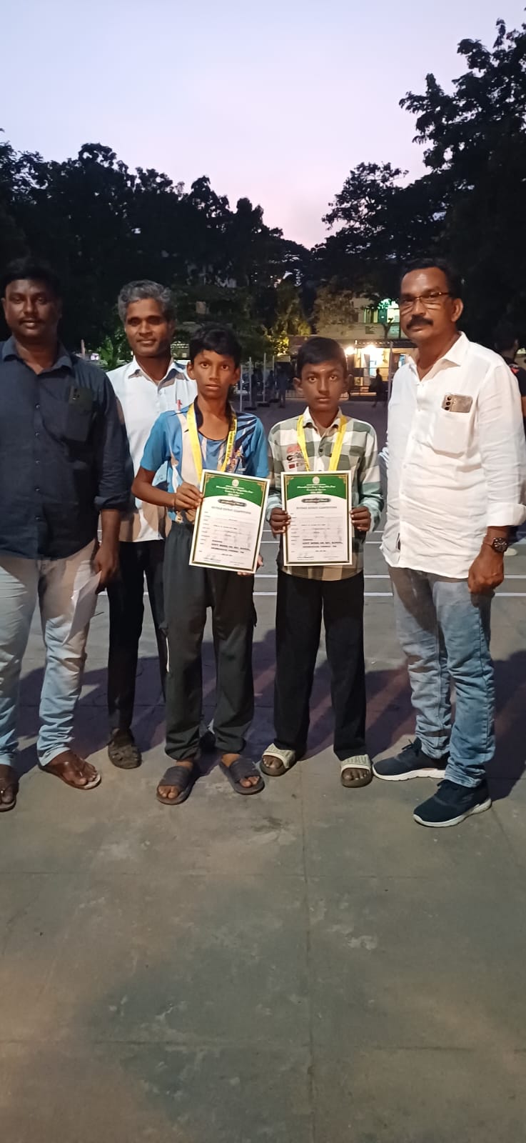 TENNIKOIT DISTRICT RUNNERS BOYS U-14 DOUBLES